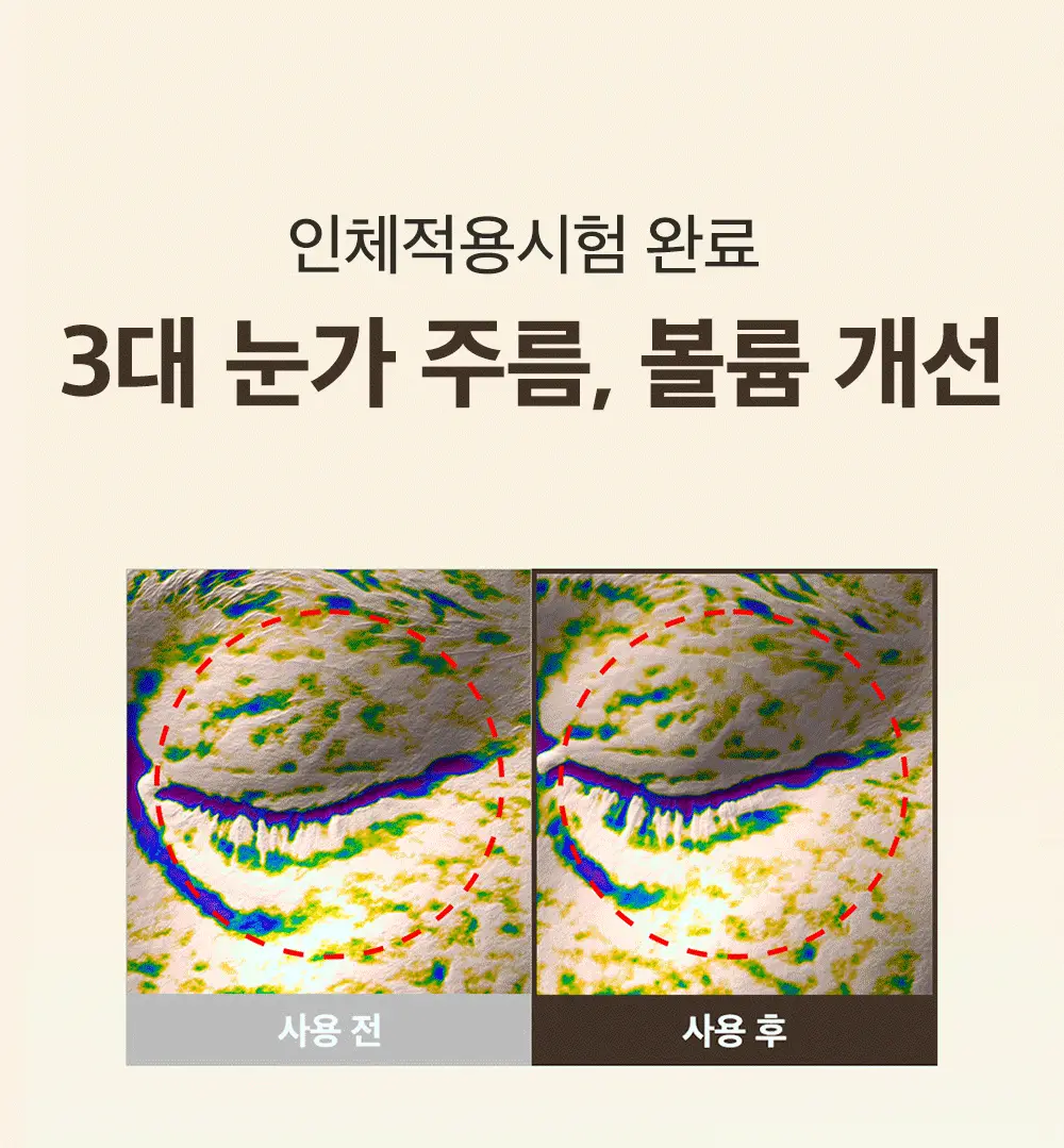 [아이백볼륨UP] 성분에디터 실크펩타이드 인텐시브 리프팅 아이크림 30ml 더블기획 상세페이지 38